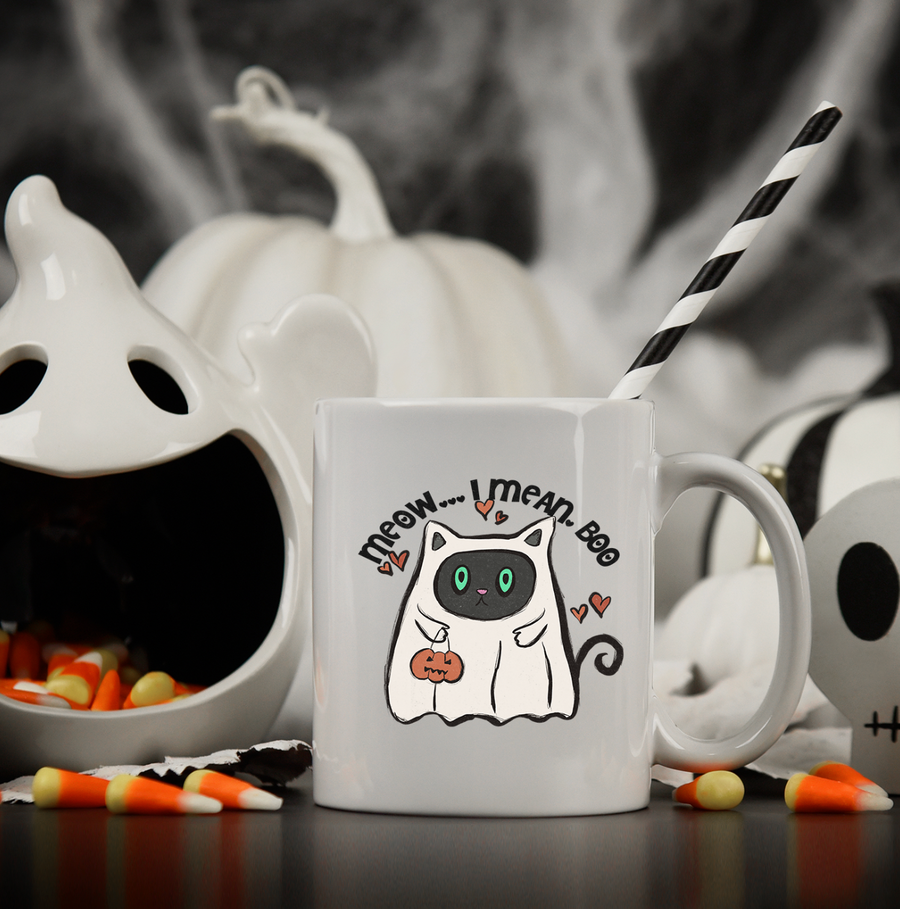 Meow...I Mean Boo 15oz Mug