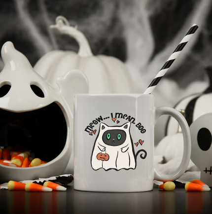 Meow...I Mean Boo 15oz Mug