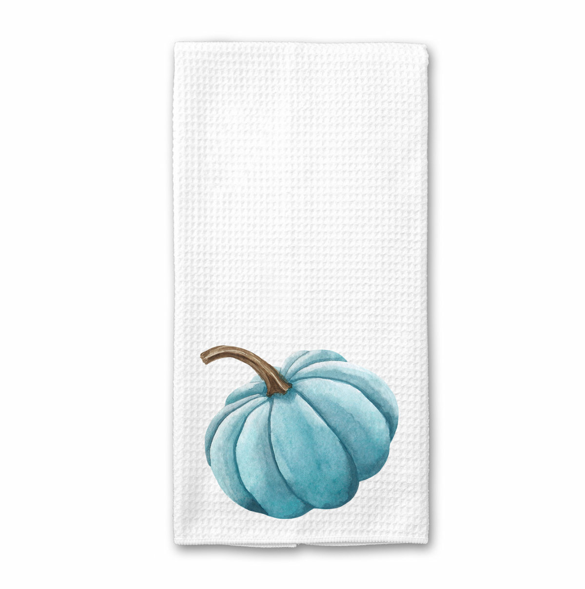 Country Blue Pumpkin Kitchen Towel