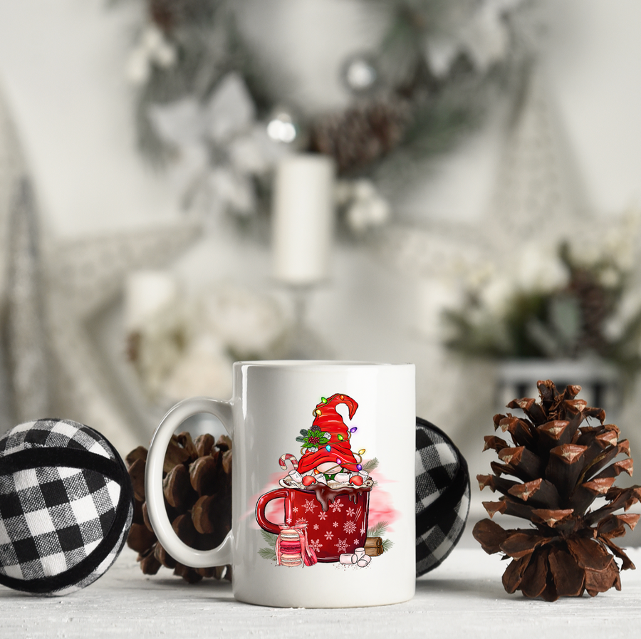 Hot Cocoa Gnome 15oz Mug