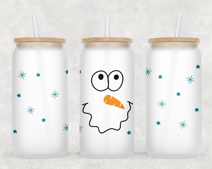 Frosty Glass Can Tumbler