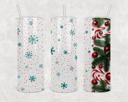 Tis The Season 20oz Skinny Tumbler