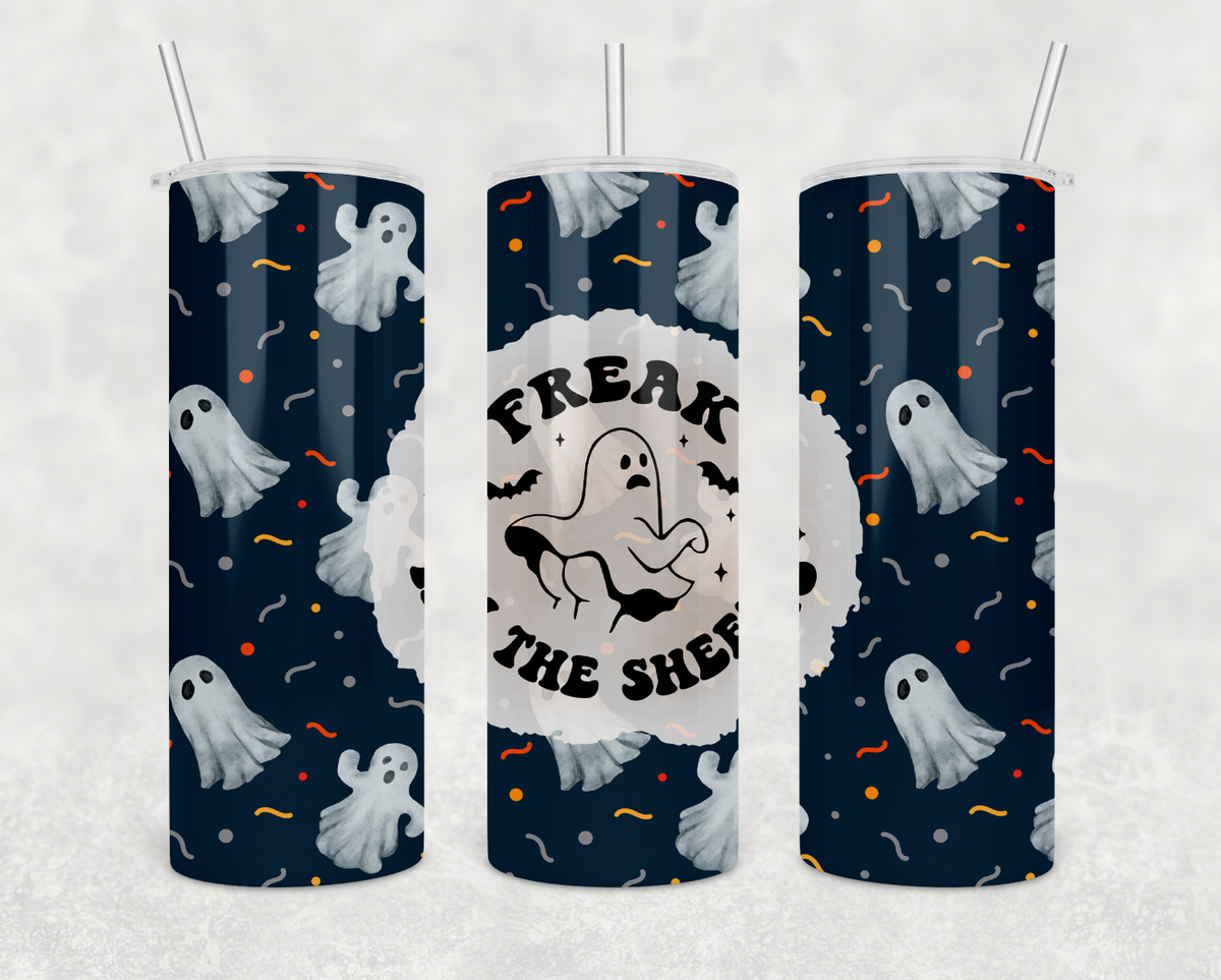Freak In The Sheets 20oz Skinny Tumbler