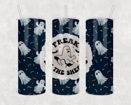 Freak In The Sheets 20oz Skinny Tumbler