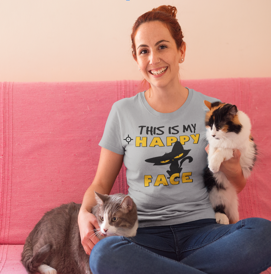 This Is My Happy Face Unisex T-shirt