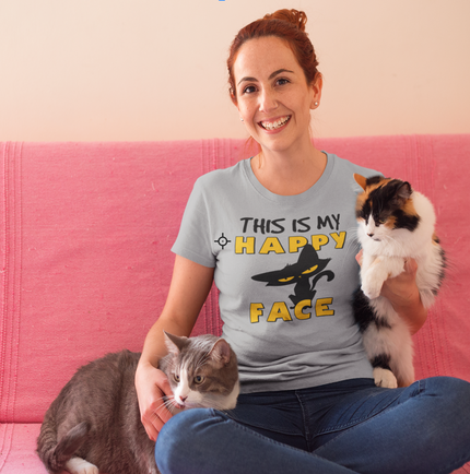This Is My Happy Face Unisex T-shirt