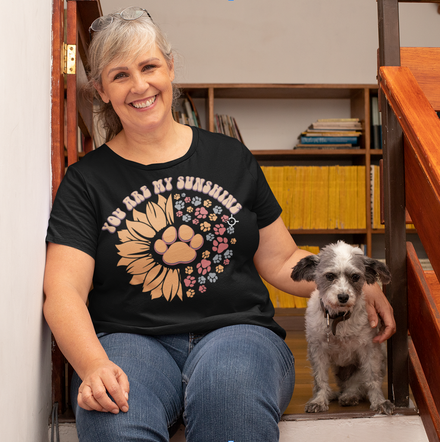 You Are My Sunshine Paw Print Unisex T-shirt
