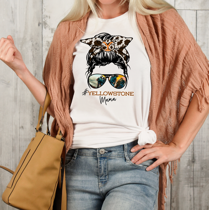 Yellow Stone Mama Unisex T-shirt
