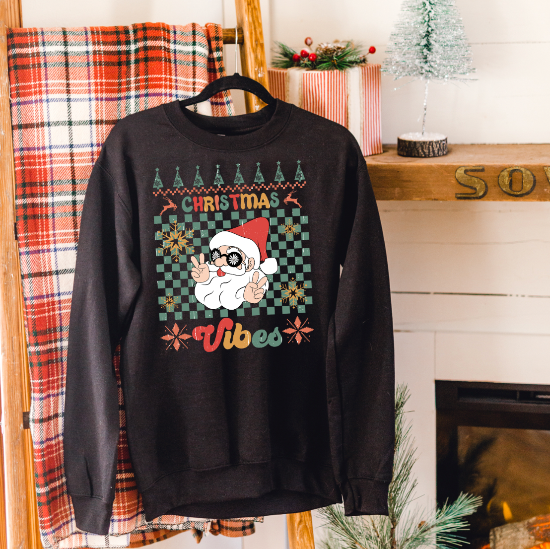 Christmas Vibes Ugly Sweatshirt