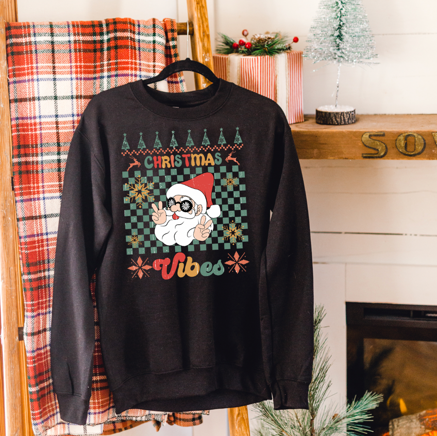 Christmas Vibes Ugly Sweatshirt