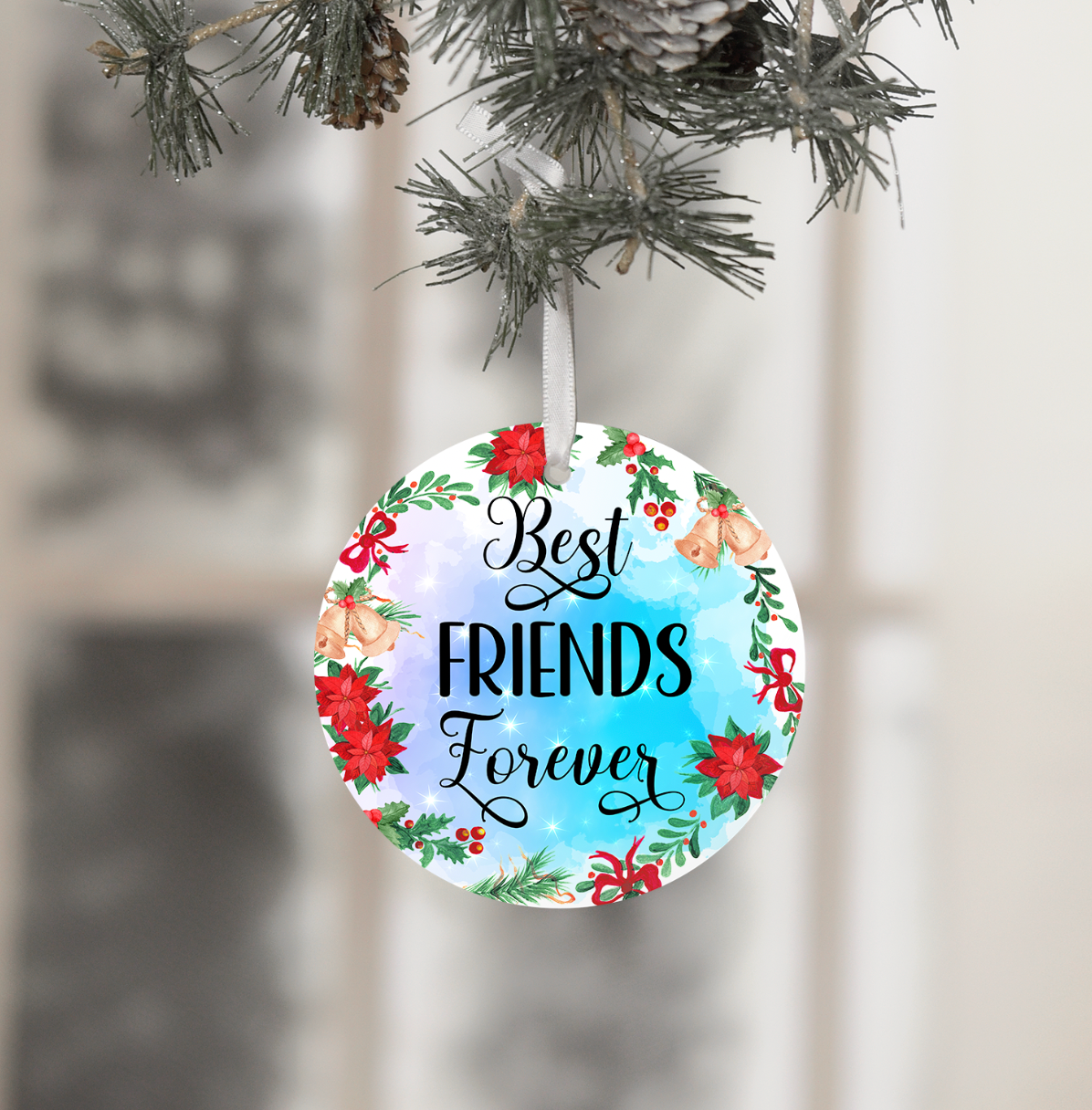 Best Friends Forever - Holiday Ornament