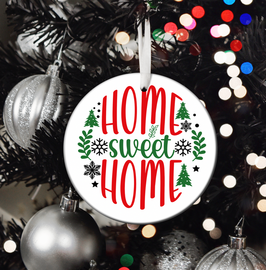 Home Sweet Home - Holiday Ornament