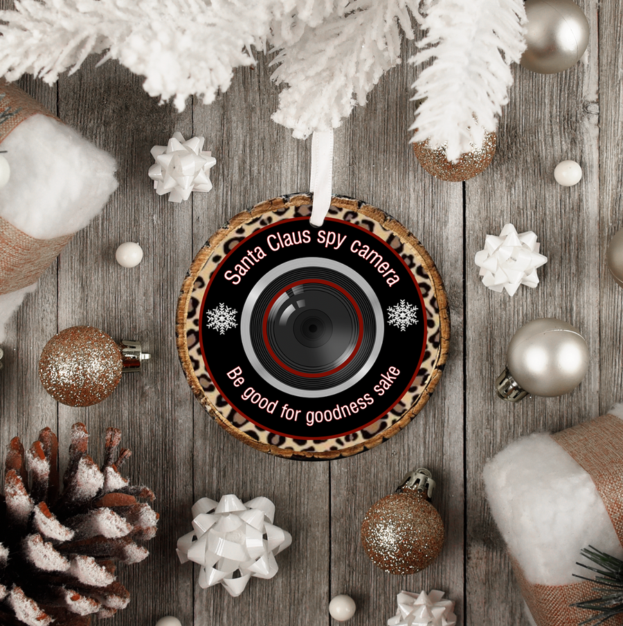 Santa Cam - Holiday Ornament