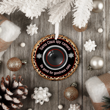 Santa Cam - Holiday Ornament