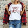 Jesus and Flannel Kind of Day Unisex T-shirt