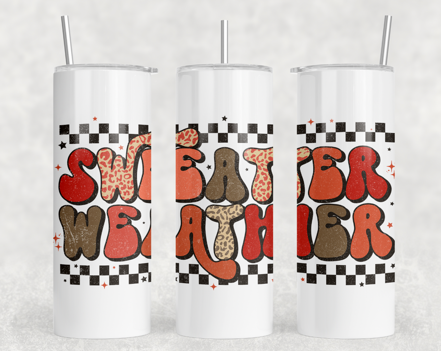 Sweater Weather 20oz Skinny Tumbler