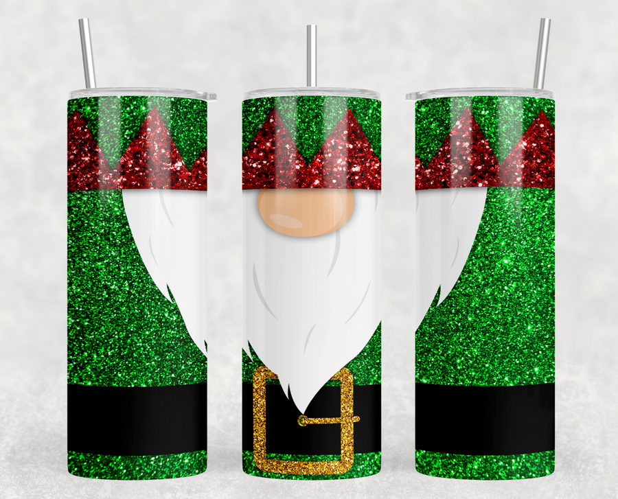 It's Santa 20oz Skinny Tumbler