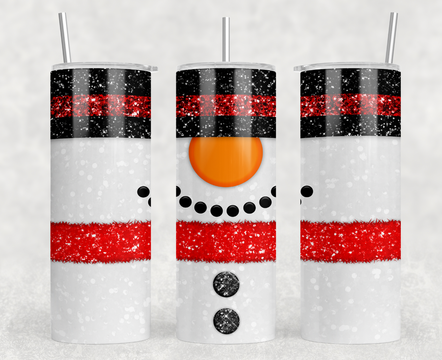 Mr.Snowman 20oz Skinny Tumbler