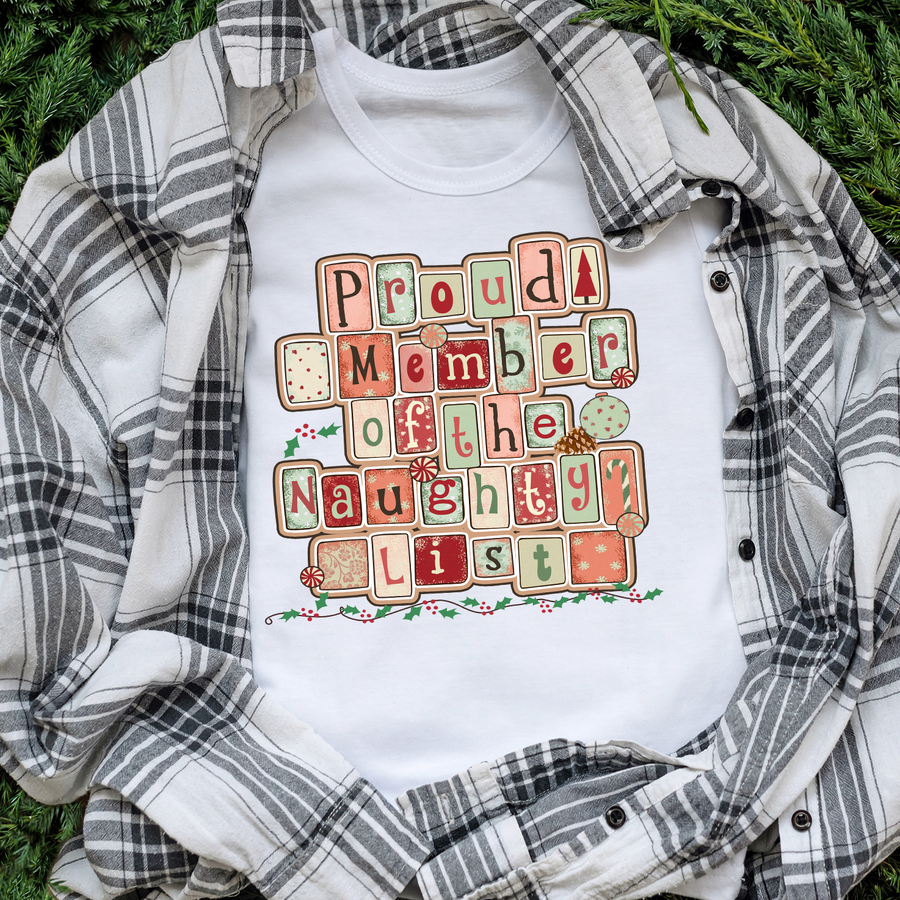 Proud Member Of The Naughty List Unisex T-shirt