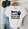 Sorry I'm Late Cat Unisex T-shirt