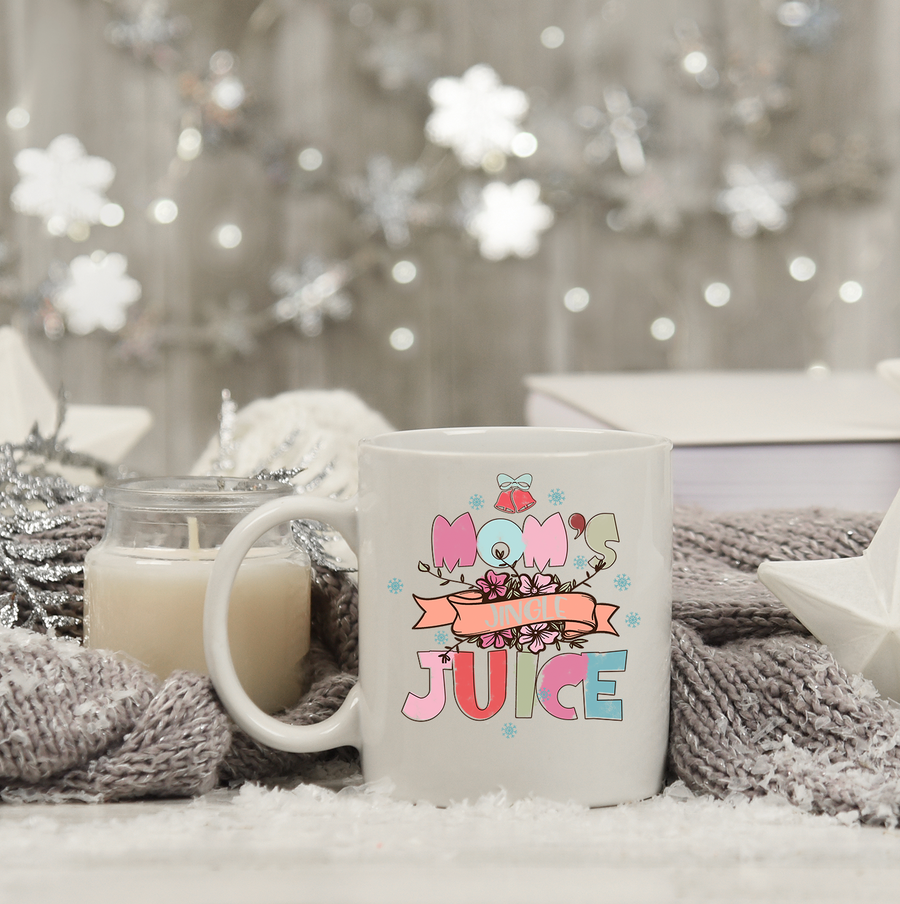Mom's Jingle Juice 15oz Mug