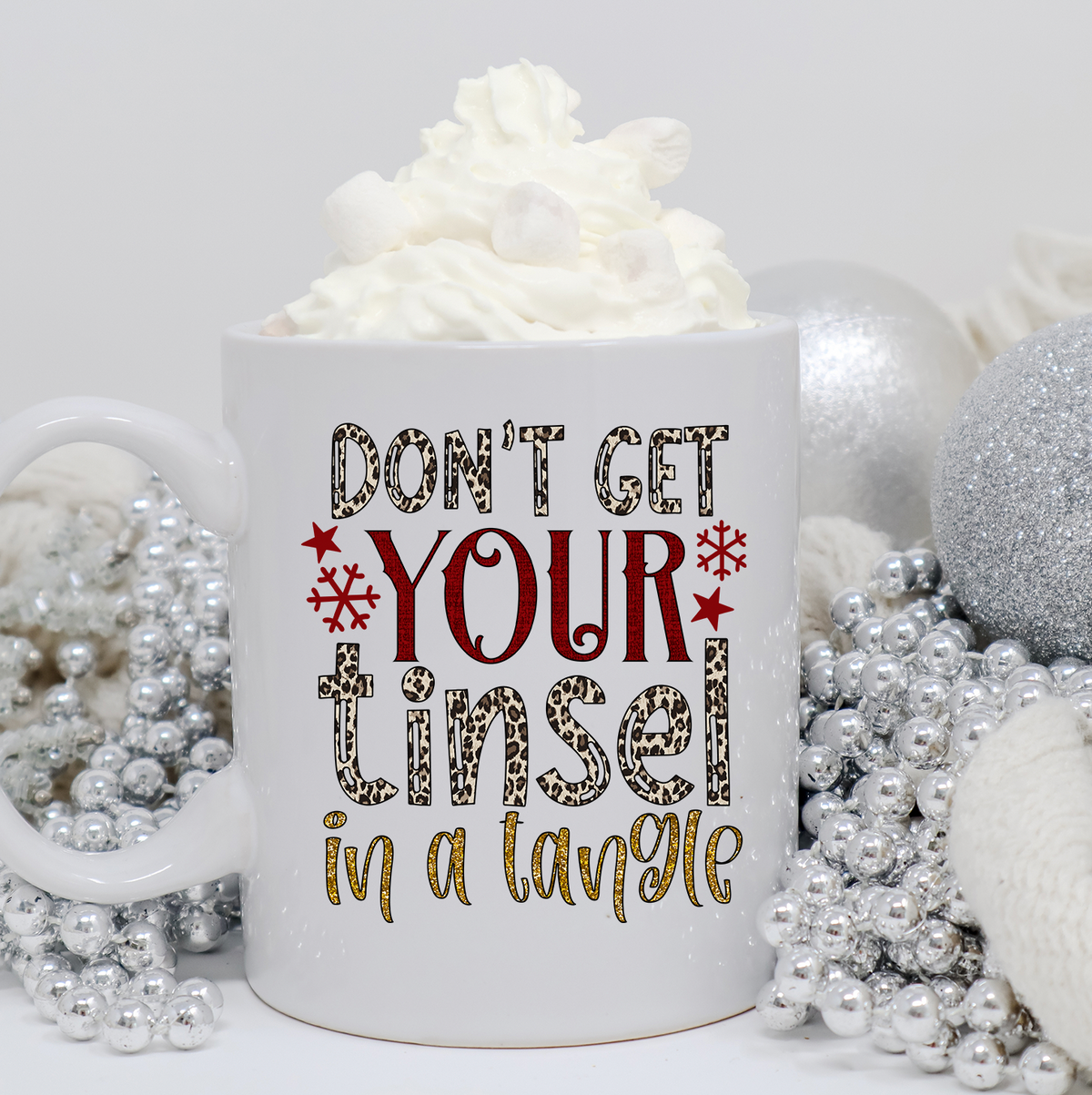 Tinsel In A Tangle 15oz Mug