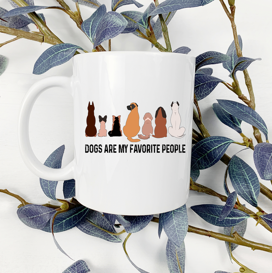 Dogs Are My Favorite People 15oz Mug