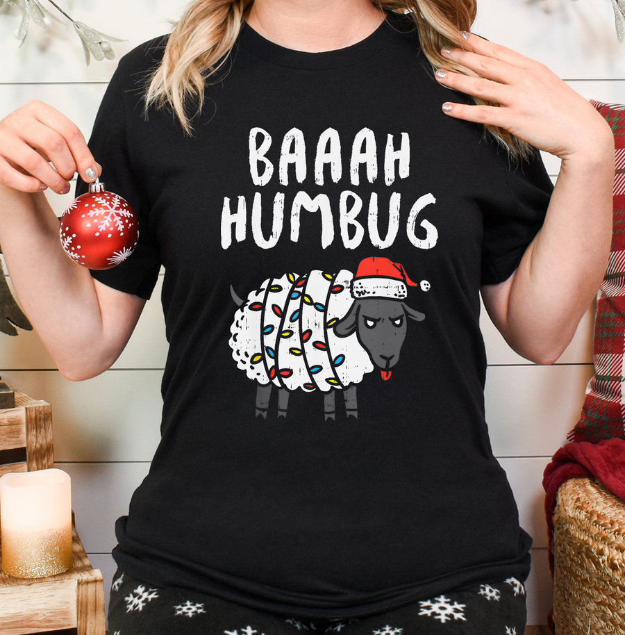 Baaah Humbug Sheep  Unisex T-shirt