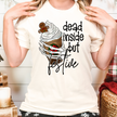 Dead Inside But Festive Unisex T-shirt