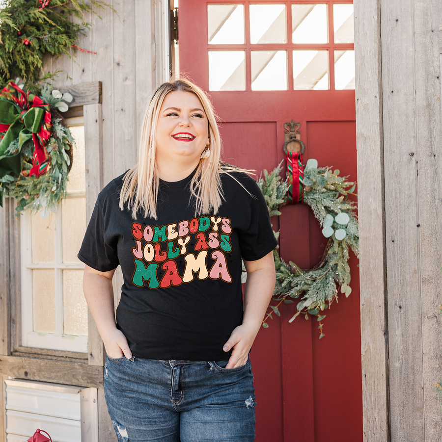 Someone's Jolly Ass Mama Unisex T-shirt