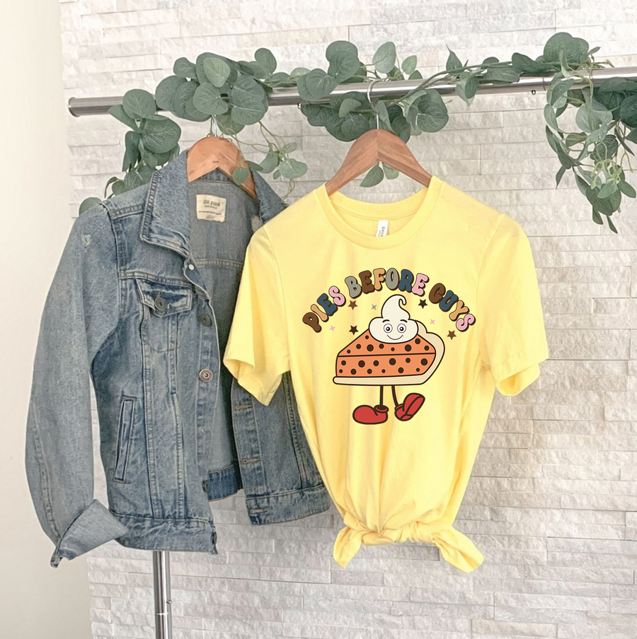 Pies Before Guys Unisex T-shirt