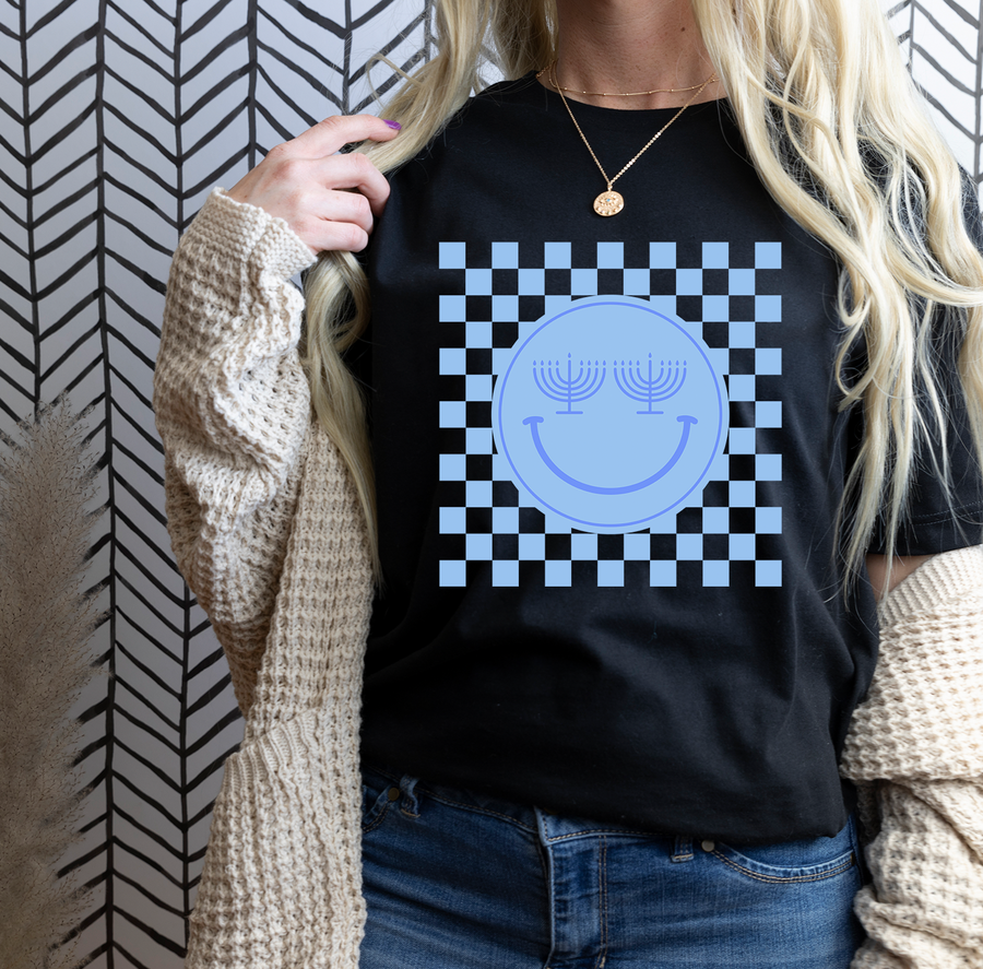 Retro Smile Hanukkah Unisex T-shirt