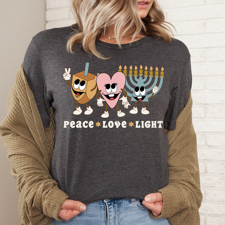 Peace Love Light Unisex T-shirt