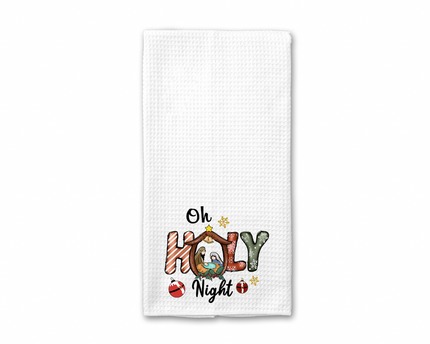 Oh Holy Night Kitchen Towel