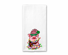 Christmas Pig Kitchen Towel
