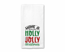 Holly Jolly Christmas Kitchen Towel