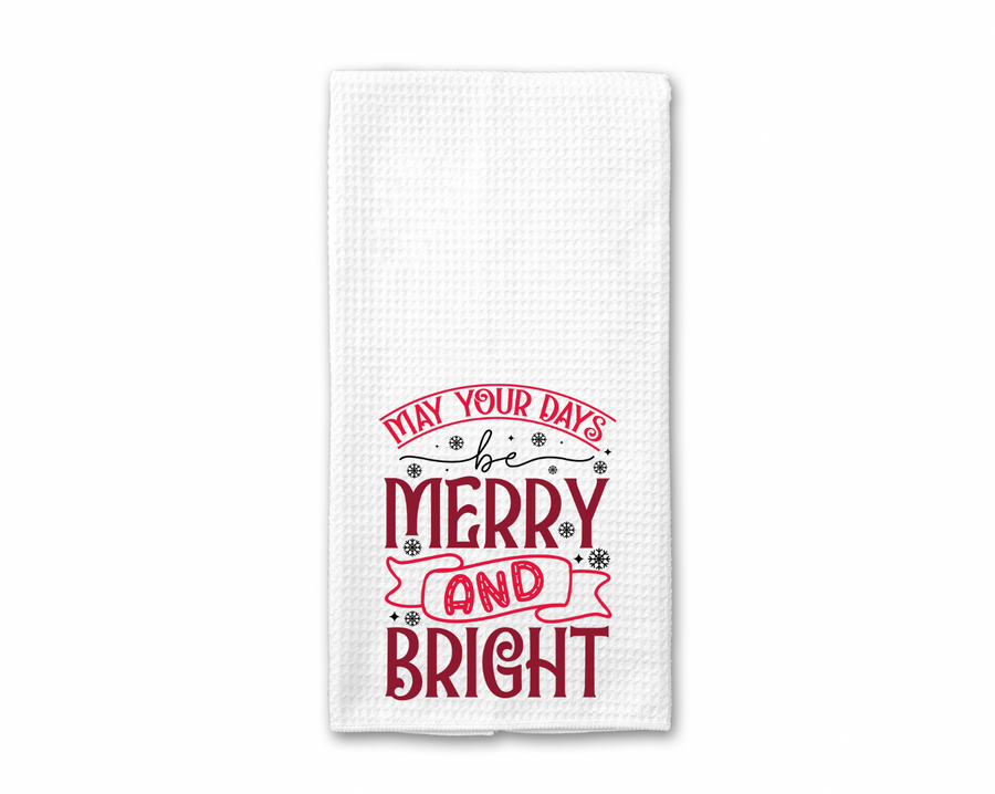Merry and Bright Kitchen Towel