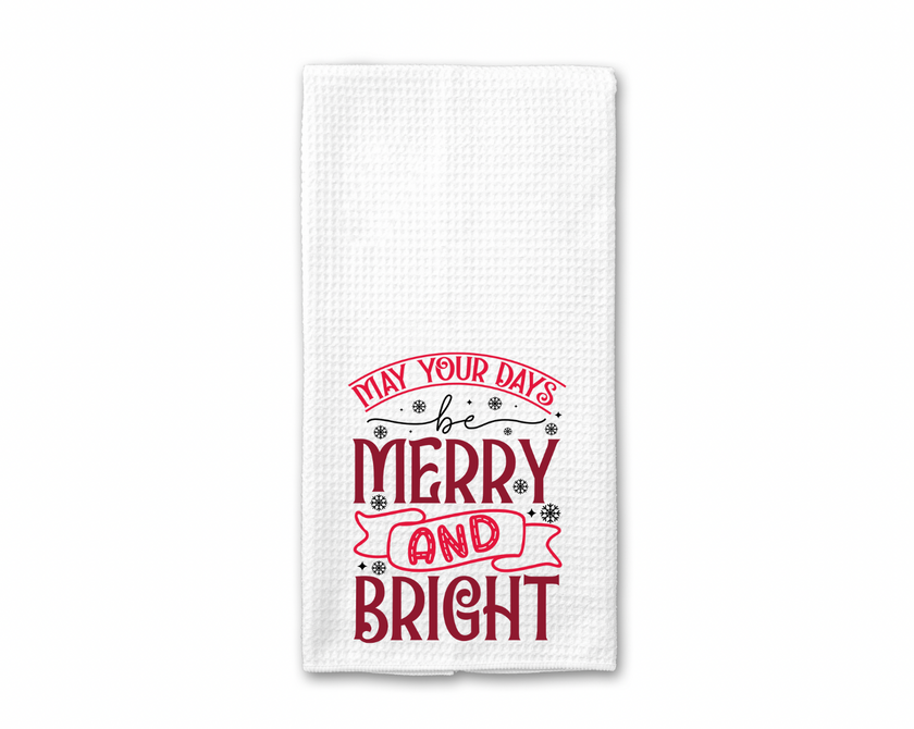 Merry and Bright Kitchen Towel