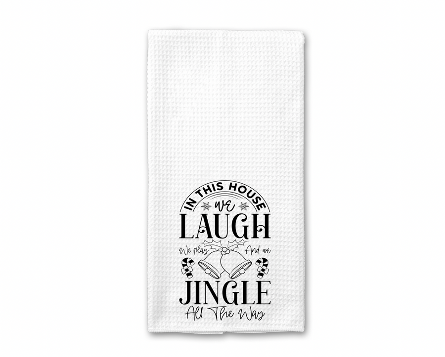 Jingle All The Way Kitchen Towel