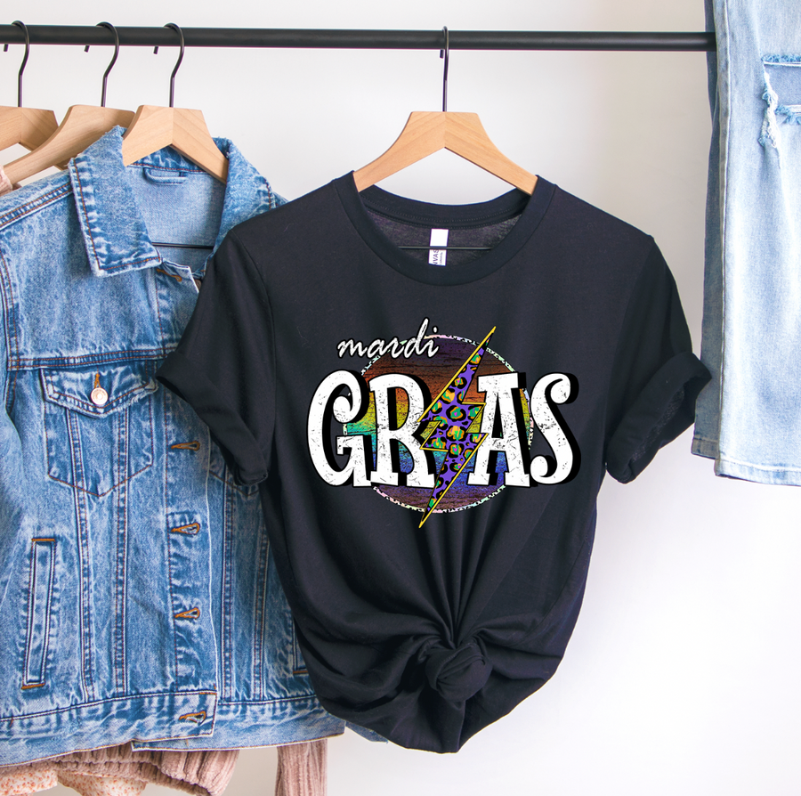 Retro Mardi Gras Unisex T-shirt