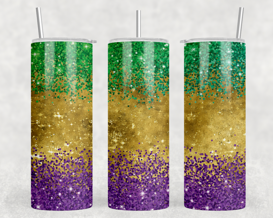 Let The Party Begin 20oz Skinny Tumbler