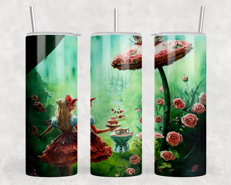 Magical Alice 20oz Skinny Tumbler