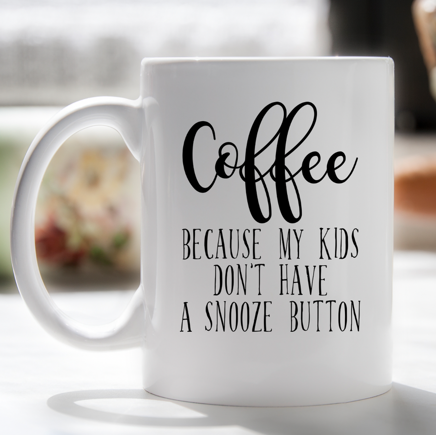 Snooze Button 15oz Mug