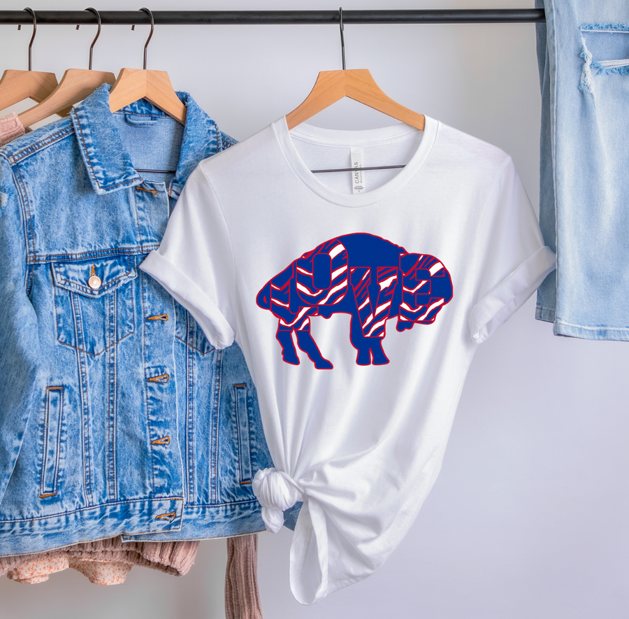 Zubaz Buffalo Love Unisex T-shirt