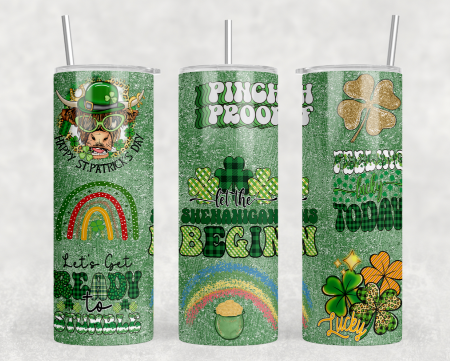 St.Patrick's Collage 20oz Skinny Tumbler