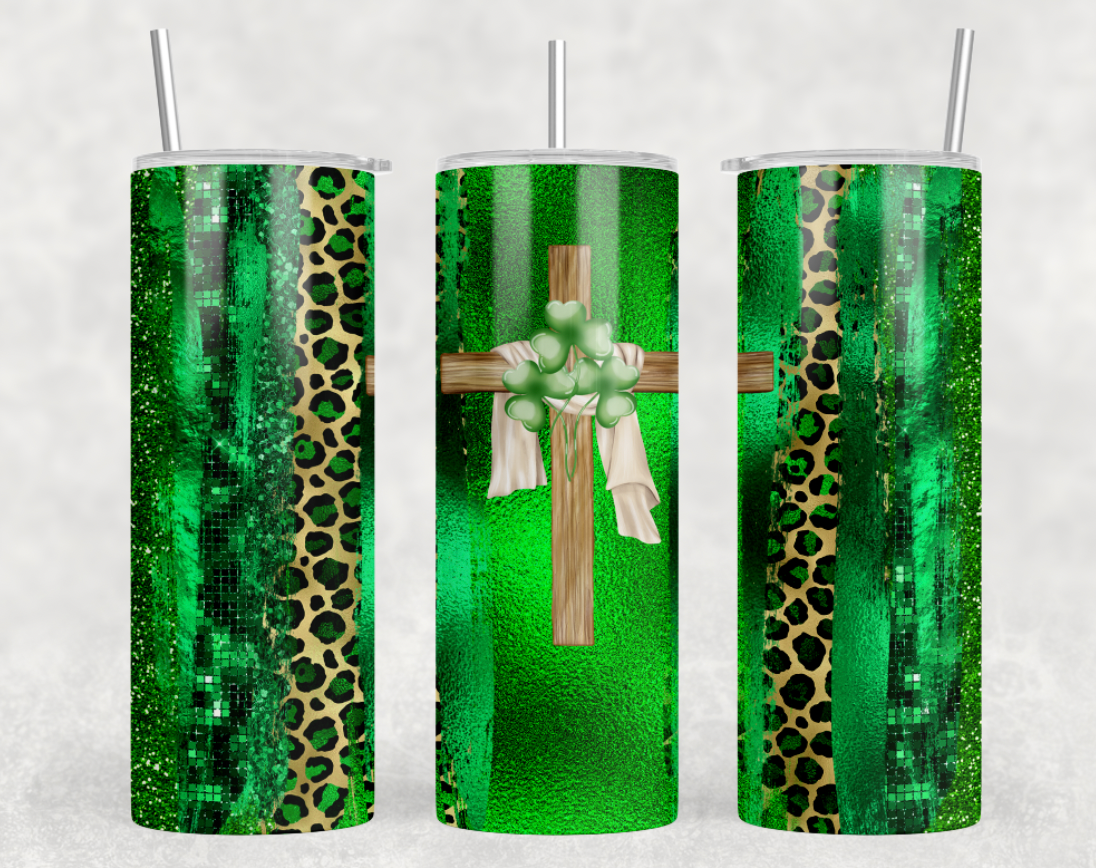 St. Patrick 20oz Skinny Tumbler