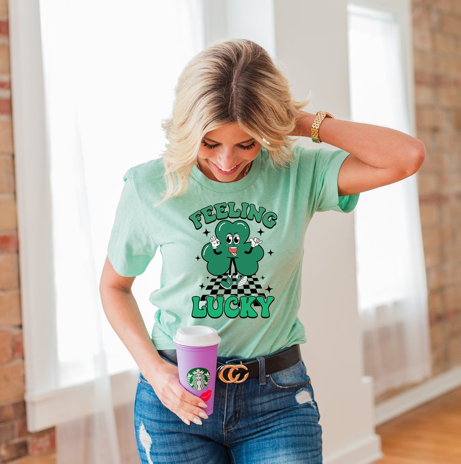 Retro Feeling Lucky Unisex T-shirt