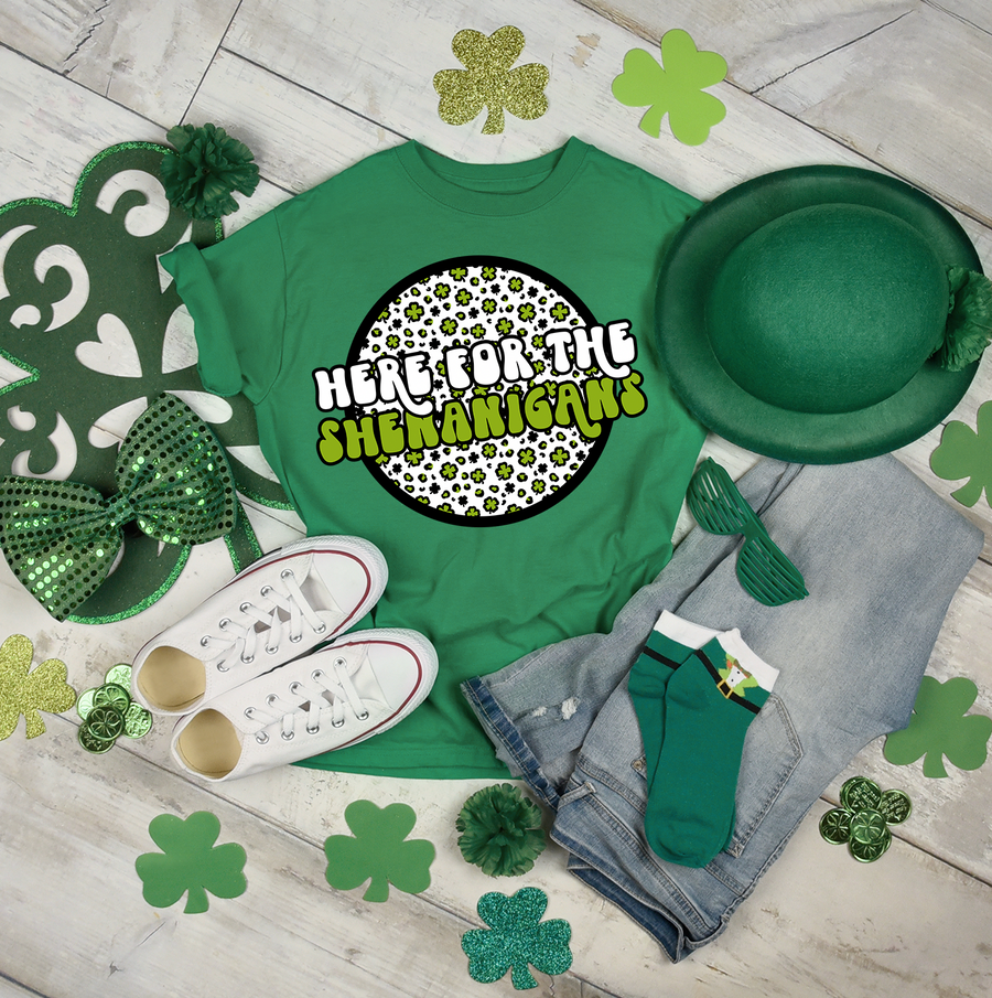 Here For The Shenanigans Unisex T-shirt