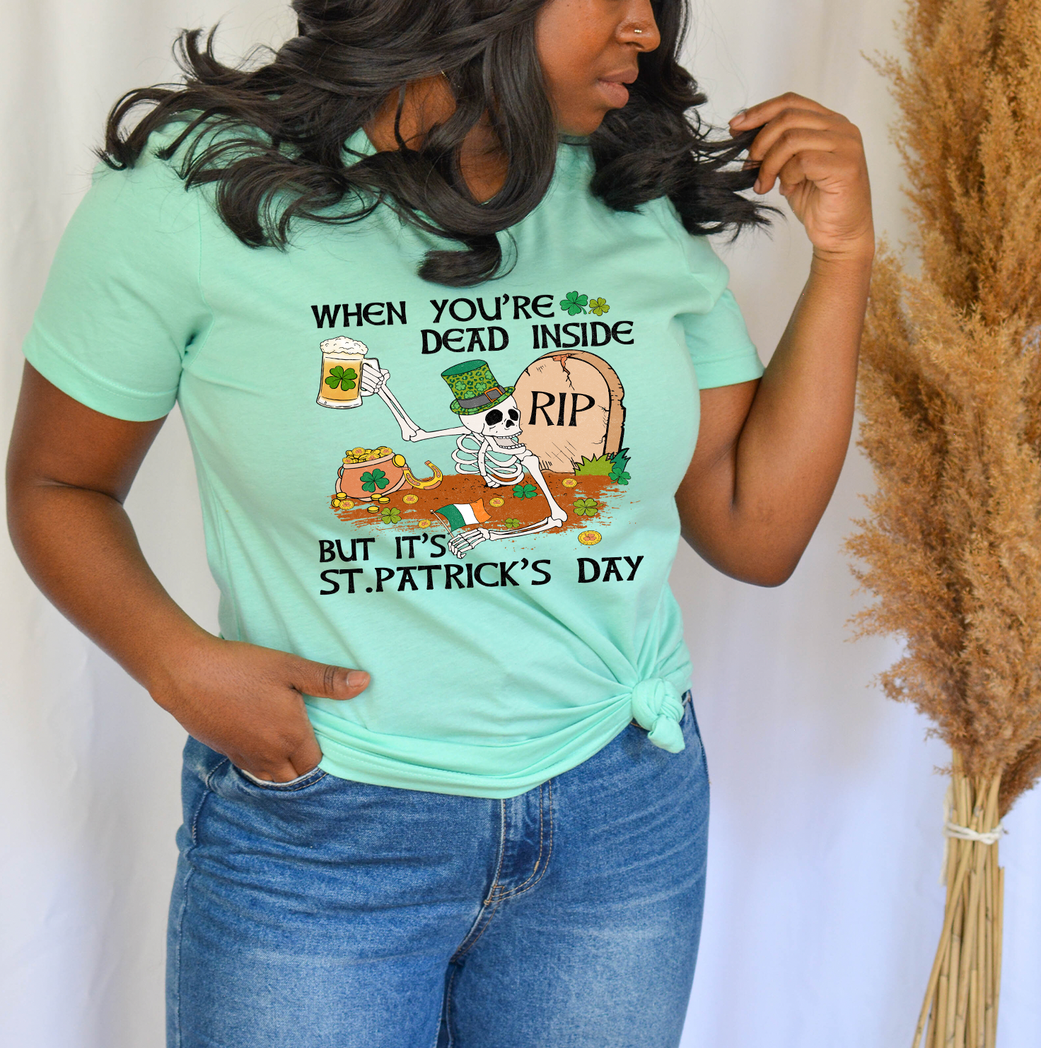 Dead Inside St.Patrick's Day Unisex T-shirt
