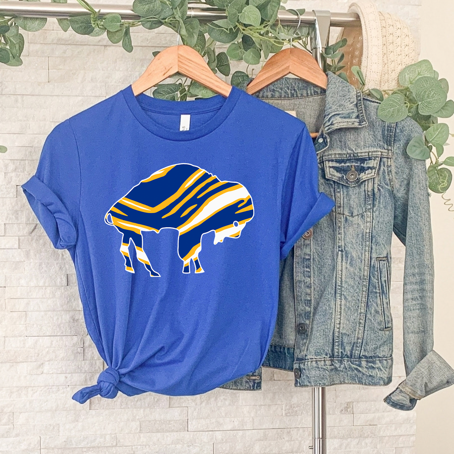 Zubaz Sabres Buffalo Unisex T-shirt